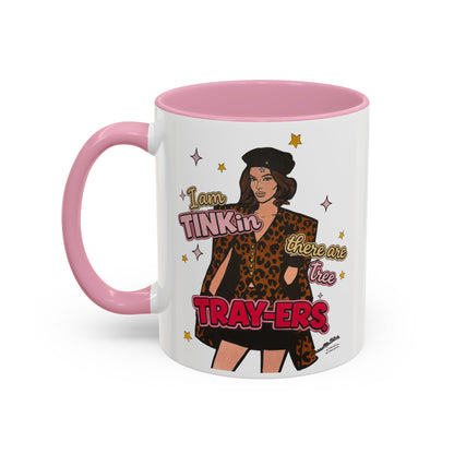 Traitors Maura Tinks Tree Tray-ers, Ceramic Mug, Various Sizes & Colors, featuring Maura Higgins