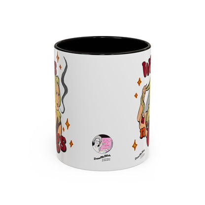 RHOA Kim "Wigs n' Cigs", Ceramic Mug, (11oz, 15oz) Featuring Kim Zolciak