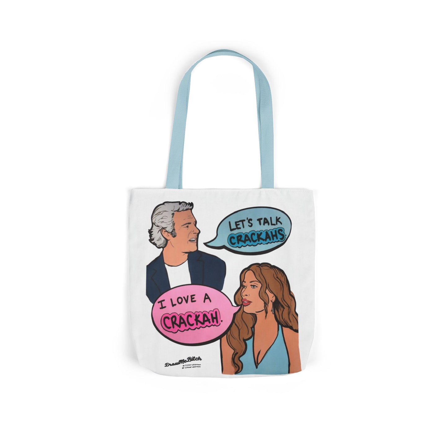 RHORI Alicia Loves a Crackah, Tote Bag featuring Alicia Carmody