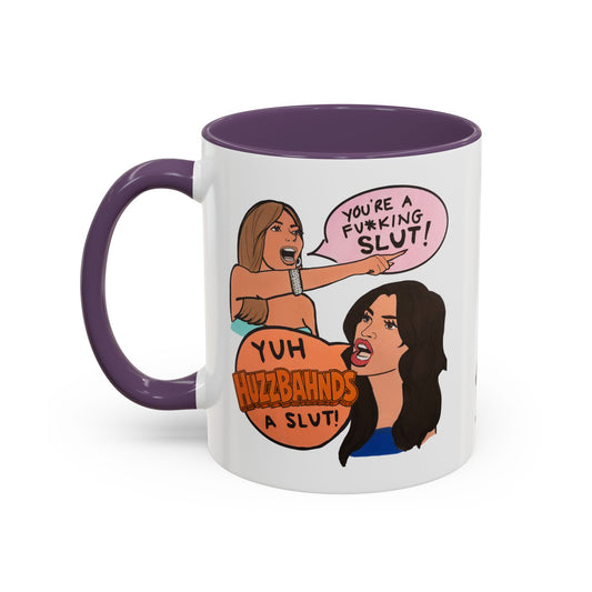 RHORI Jo-Ellen vs. Rulla Ceramic Mug, (11oz, 15oz) featuring Jo-Ellen Tiberi and Rulla Pontarelli