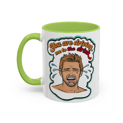 Summer House Kyle Driving to the Drink, Ceramic Mug, (11oz, 15oz) featuring Kyle Cooke