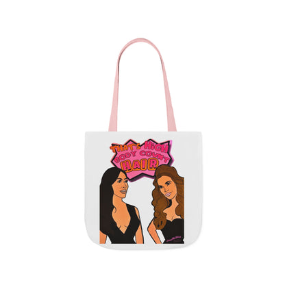 RHOSLC High Body Count Hair, Tote Bag featuring Angie K & Britani Bateman