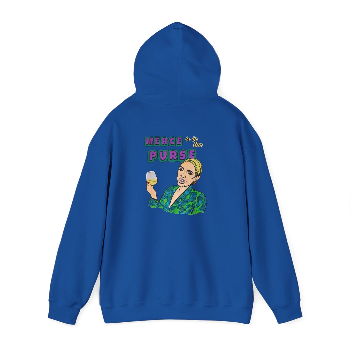 RHOBH Erika "Merce is in the Purse", Unisex Hoodie, featuring Erika Jayne