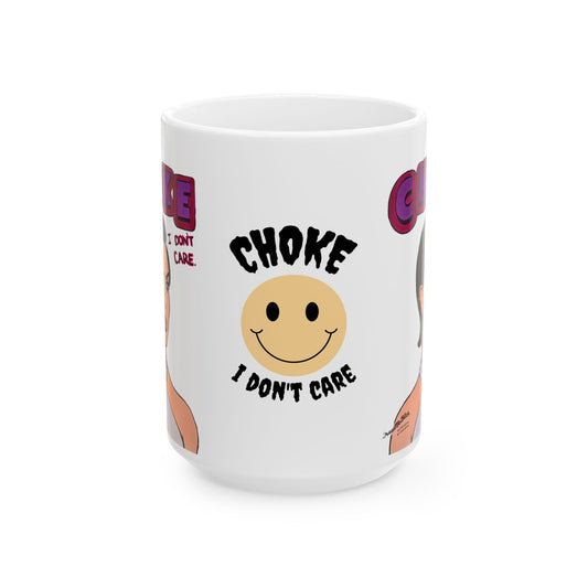 VPR "Choke", Ceramic Mug, (11oz, 15oz) featuring Katie Maloney