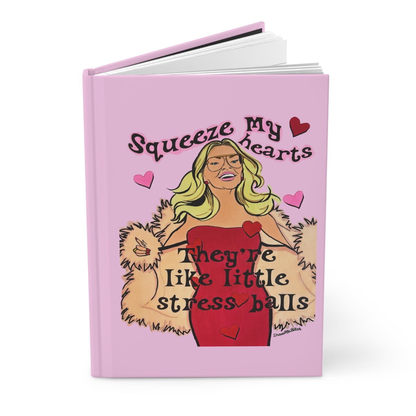 RHOSLC Heather Stress Ball Hearts, Journal, featuring Heather Gay