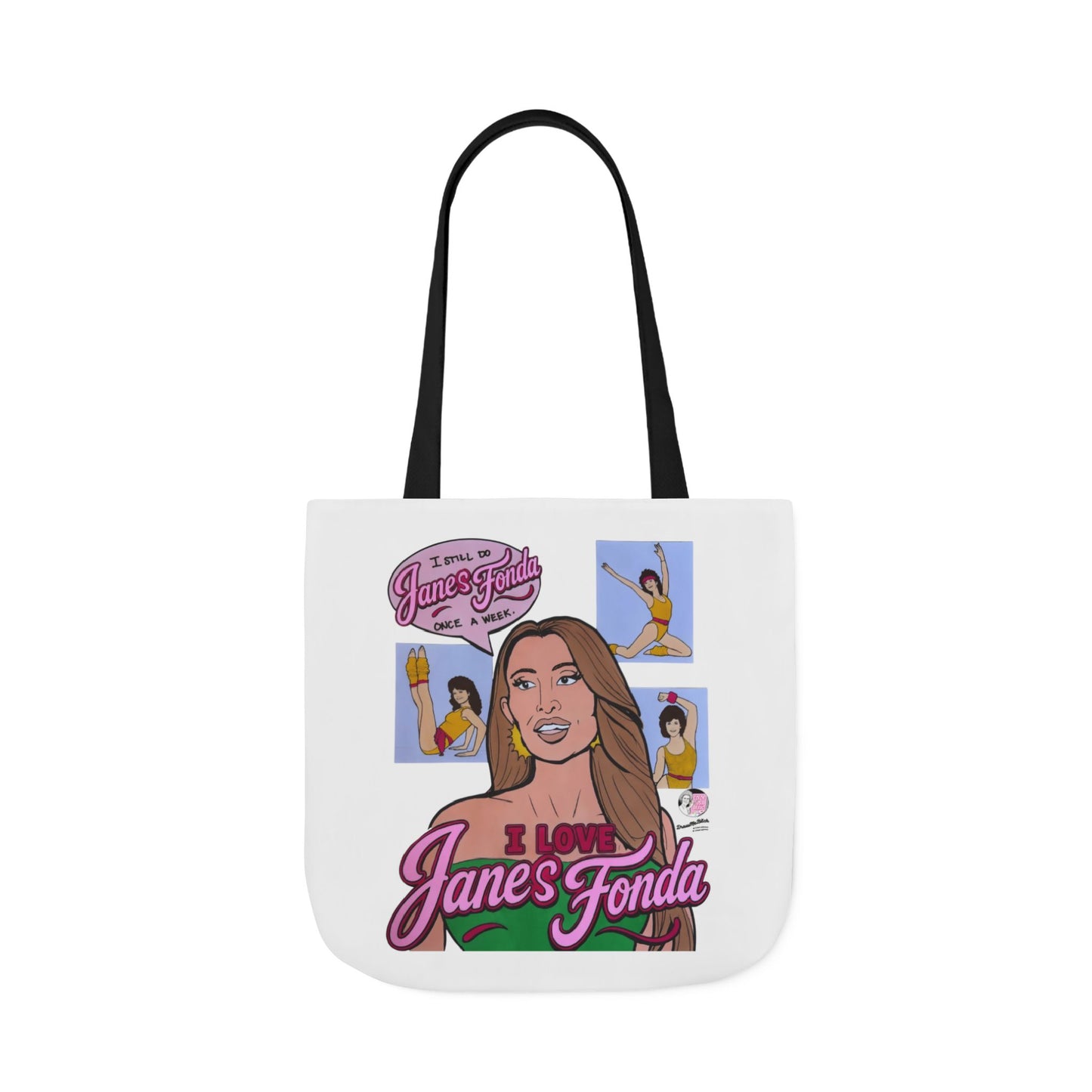 RHORI Alicia Loves Janes Fonda, Tote Bag featuring Alicia Carmody