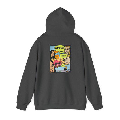 RHOBH Kyle vs. Sutton "NAME 'EM", Unisex Hoodie, featuring Kyle Richards and Sutton Stracke