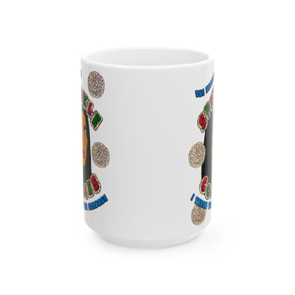 RHONJ Teresa Sprinkle Cookies, Ceramic Mug, (11oz, 15oz) featuring Teresa Giudice