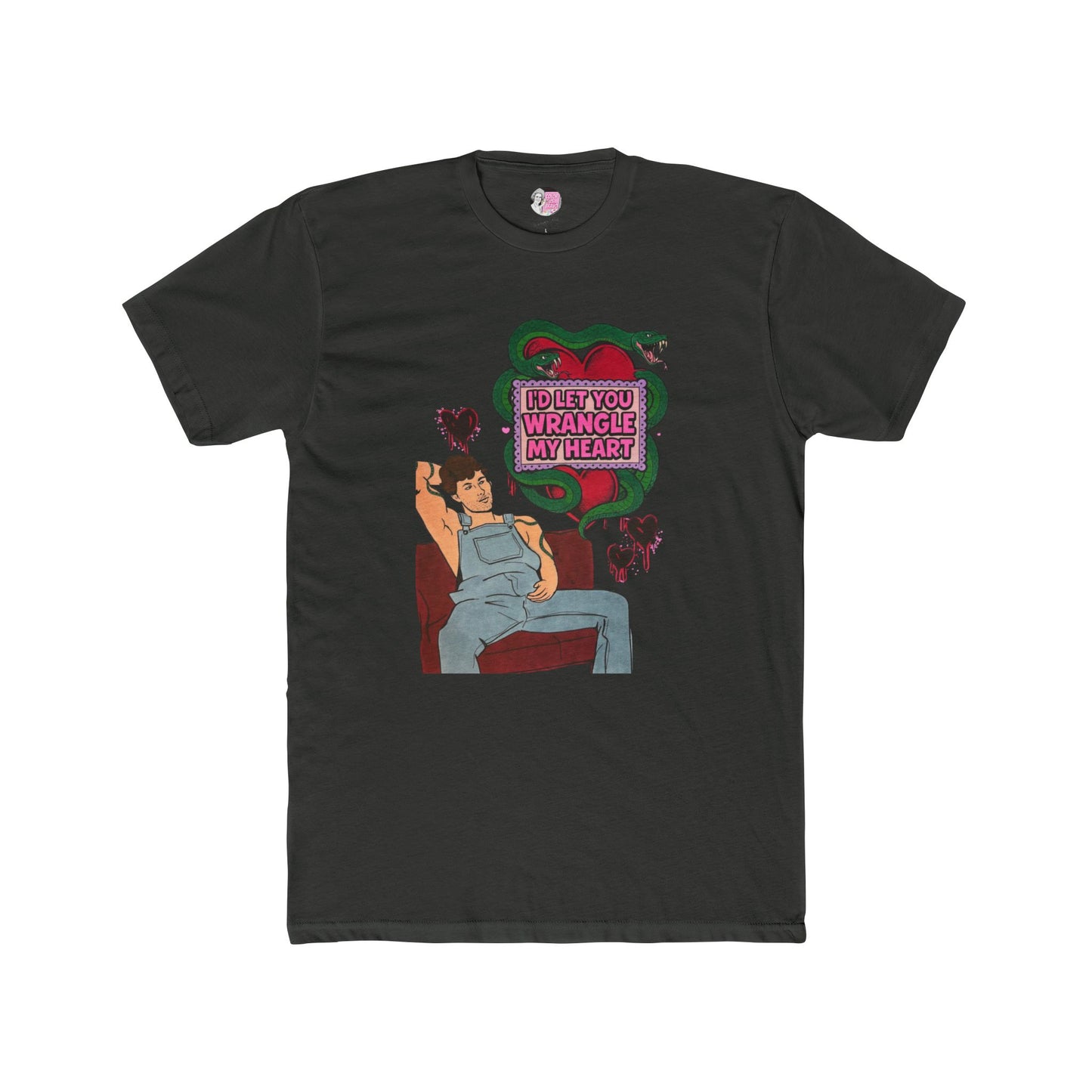 Traitors Rob Wrangle my Heart, Unisex Cotton Crew Tee Featuring Rob Rausch
