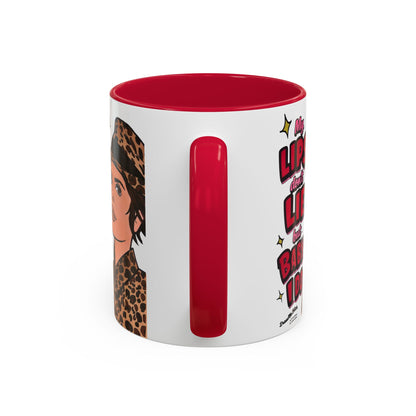 Traitors Lisa Rinna Lips Don't Lie, Ceramic Mug, Various Sizes & Colors