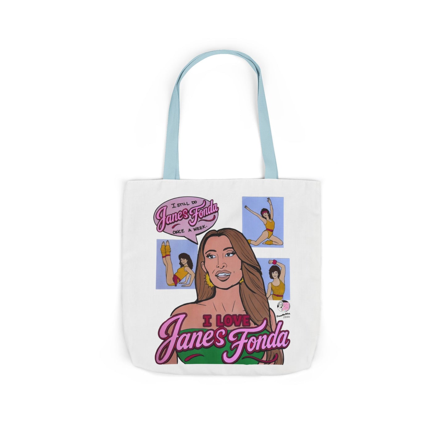 RHORI Alicia Loves Janes Fonda, Tote Bag featuring Alicia Carmody
