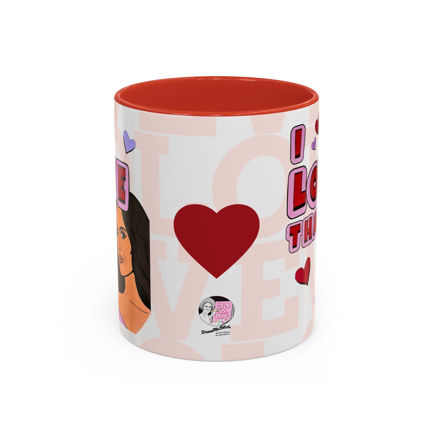 RHOSLC Lisa "Love That" Ceramic Mug, (11oz, 15oz)  featuring Lisa Barlow