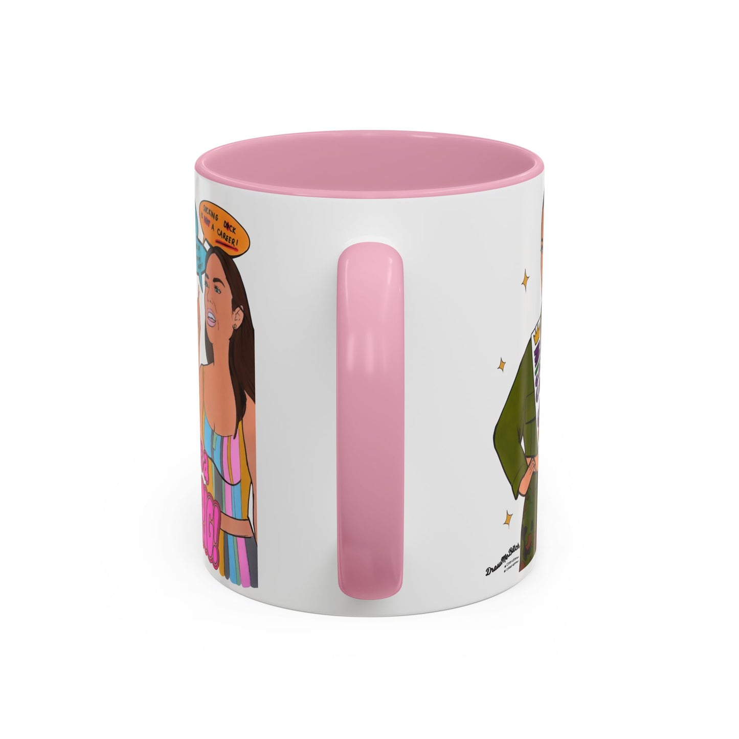 RHORI Kelsey vs. Rosie SLAM PIG, Ceramic Mug, (11oz, 15oz) featuring Kelsey Swanson & Rosie Woods
