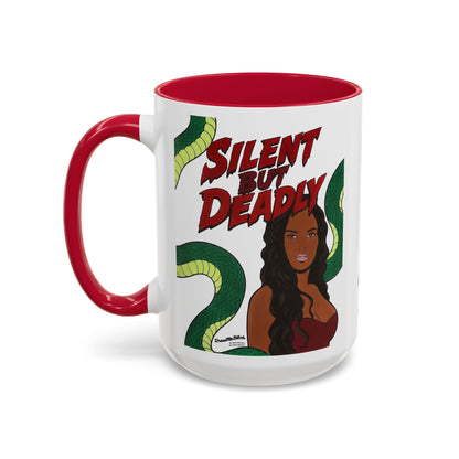 Summer House Ciara Silent but Deadly, Ceramic Mug, (11oz, 15oz) featuring Ciara Miller