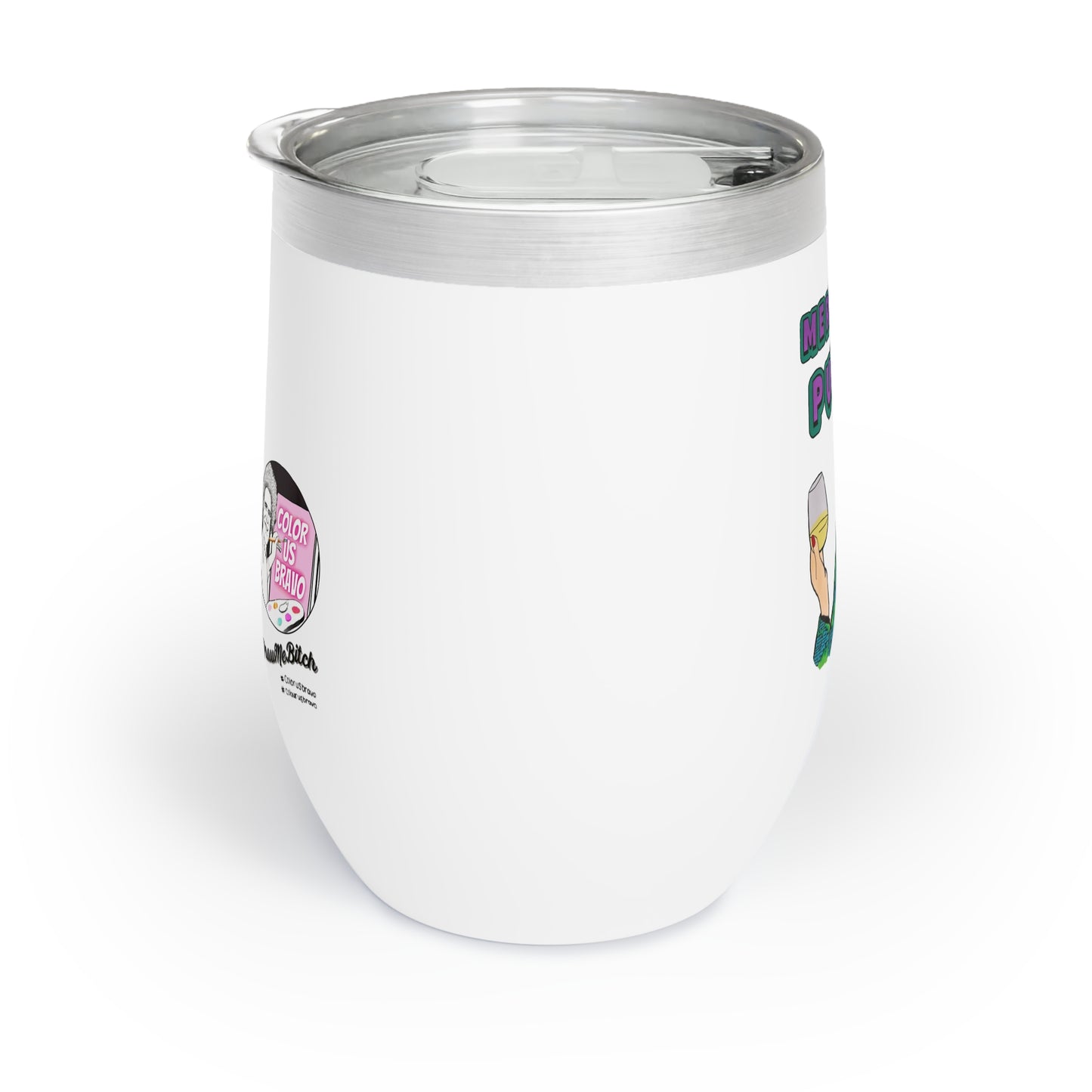RHOBH "Merce Is In The Purse", 12oz Wine Tumbler, featuring Erika Jayne