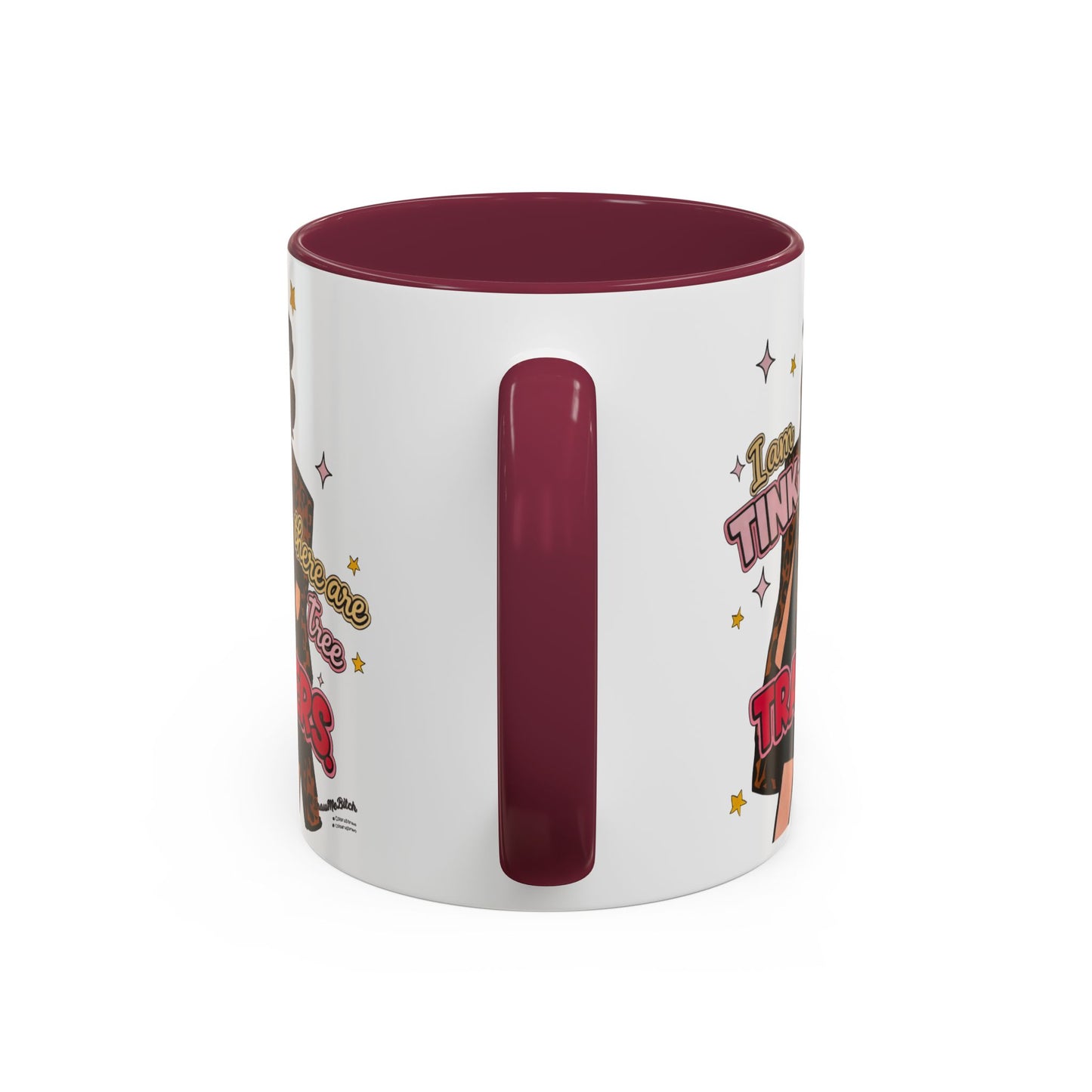 Traitors Maura Tinks Tree Tray-ers, Ceramic Mug, Various Sizes & Colors, featuring Maura Higgins