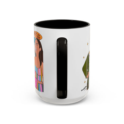 RHORI Kelsey vs. Rosie SLAM PIG, Ceramic Mug, (11oz, 15oz) featuring Kelsey Swanson & Rosie Woods