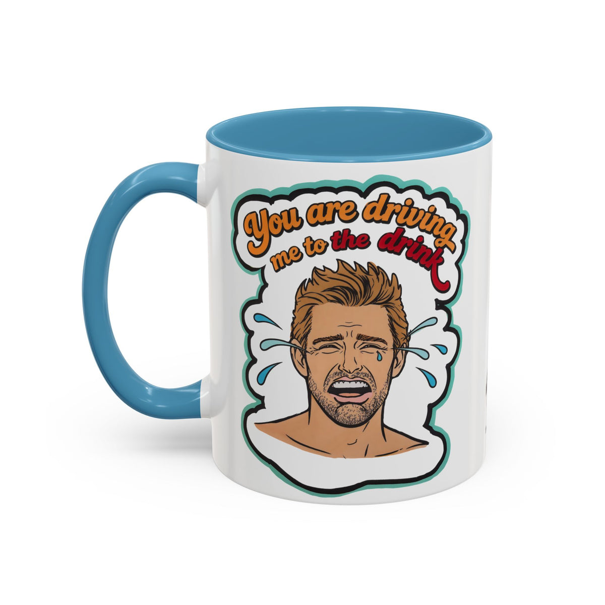 Summer House Kyle Driving to the Drink, Ceramic Mug, (11oz, 15oz) featuring Kyle Cooke