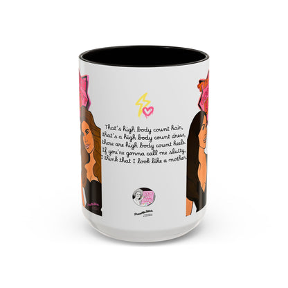 RHOSLC High Body Count Hair, Ceramic Mug, (11oz, 15oz) Featuring Angie K & Britani Bateman