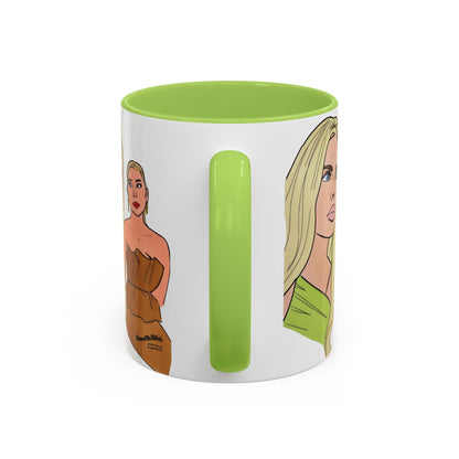 RHOM Alexia & Marysol "Right for the Hole, Wrong for the Soul", Ceramic Mug, (11oz, 15oz) featuring Alexia Nepola and Marysol Patton