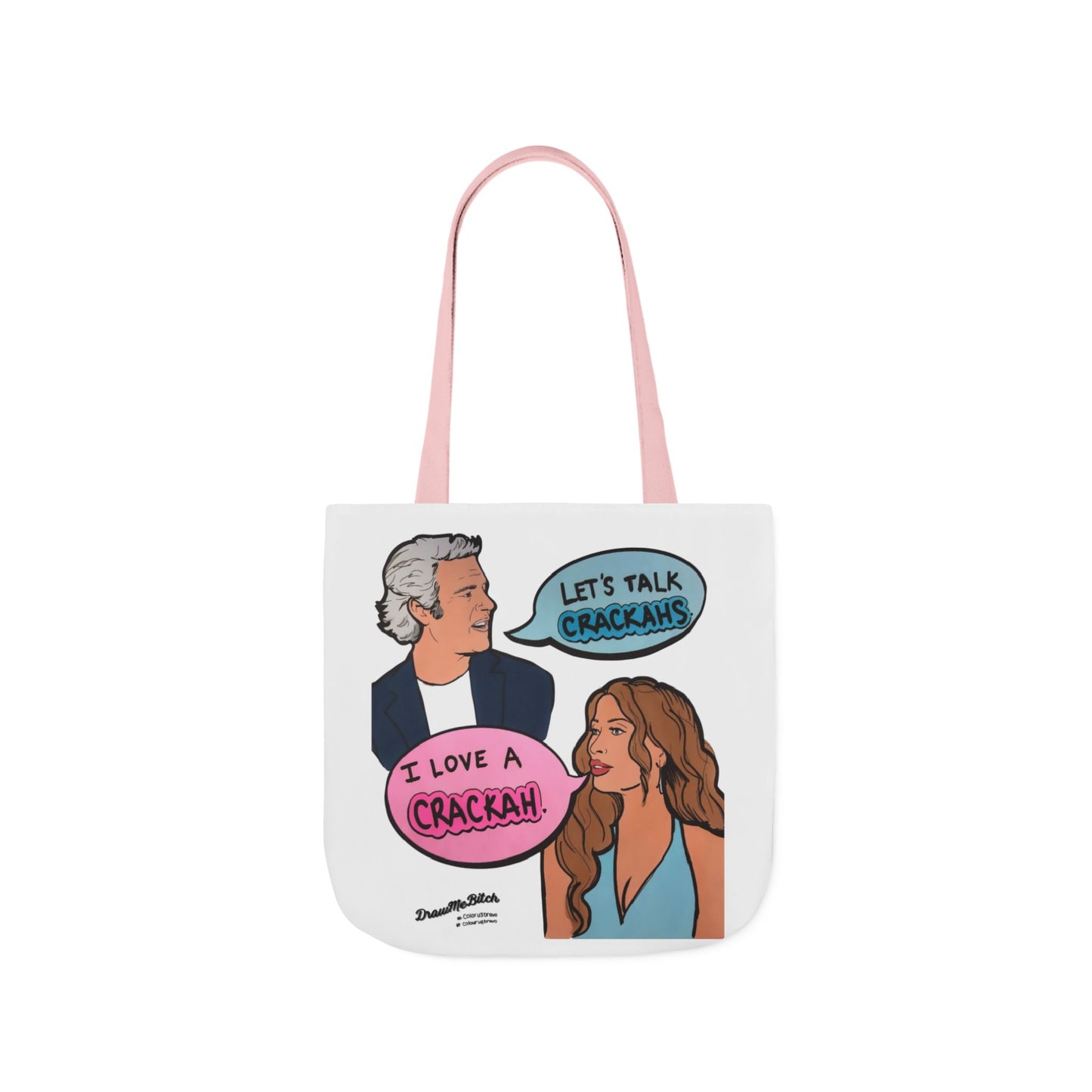 RHORI Alicia Loves a Crackah, Tote Bag featuring Alicia Carmody