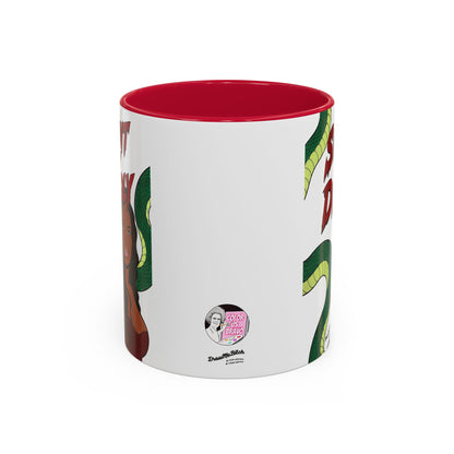 Summer House Ciara Silent but Deadly, Ceramic Mug, (11oz, 15oz) featuring Ciara Miller