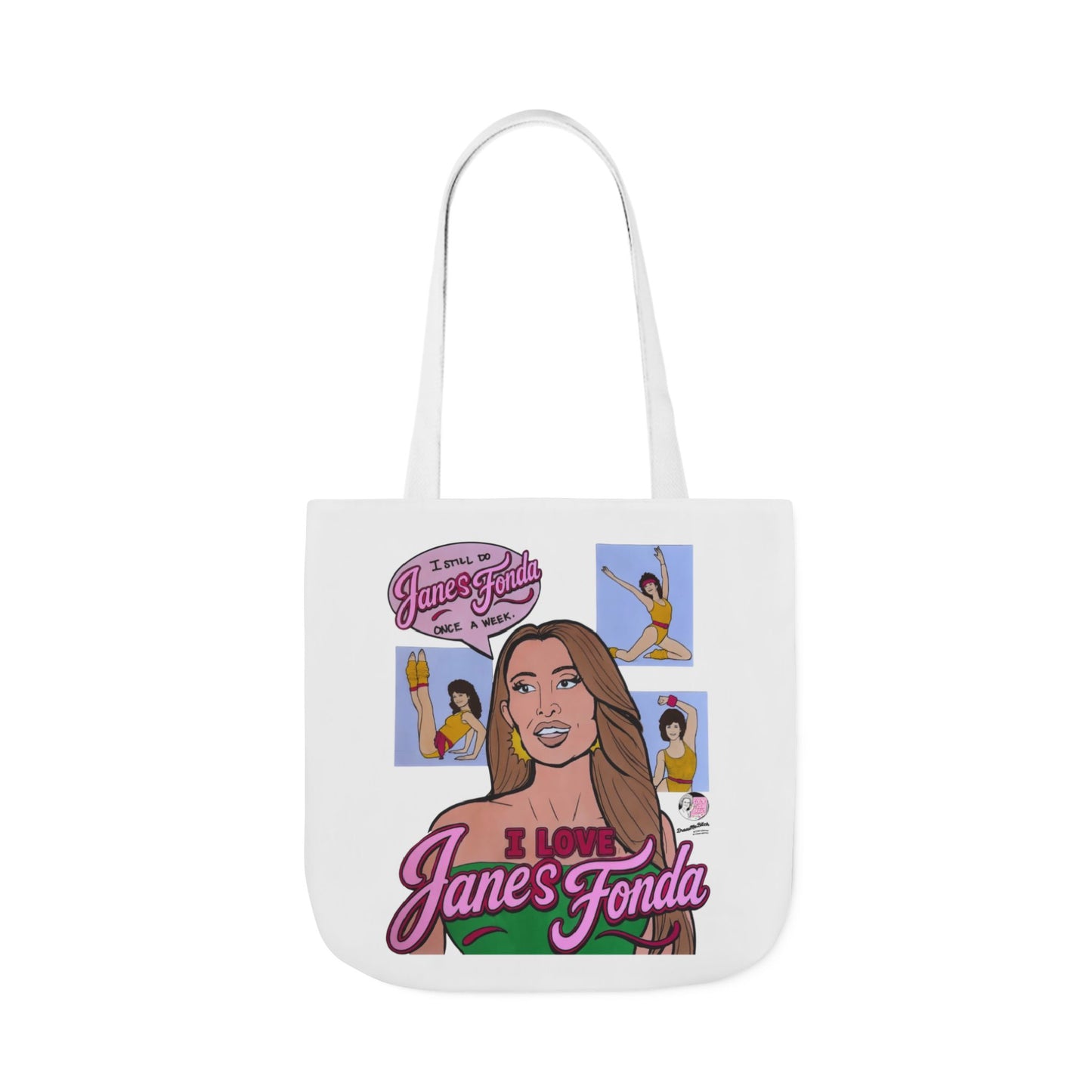 RHORI Alicia Loves Janes Fonda, Tote Bag featuring Alicia Carmody