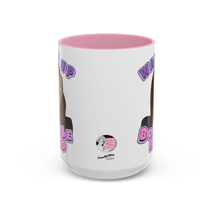 RHOSLC "Wake Up Bobblehead!", Ceramic Mug, (11oz, 15oz) featuring Mary Cosby