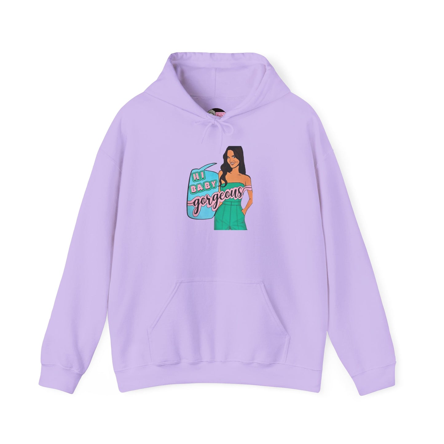 RHOSLC Lisa "Hey Baby Gorgeous!", Unisex Hoodie, featuring Lisa Barlow