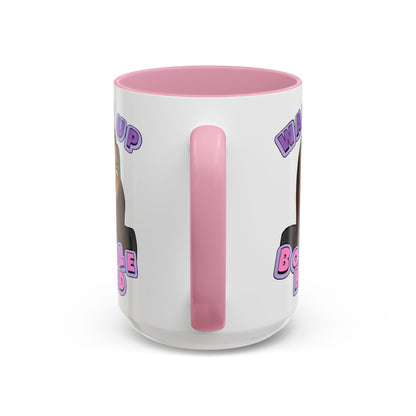 RHOSLC "Wake Up Bobblehead!", Ceramic Mug, (11oz, 15oz) featuring Mary Cosby