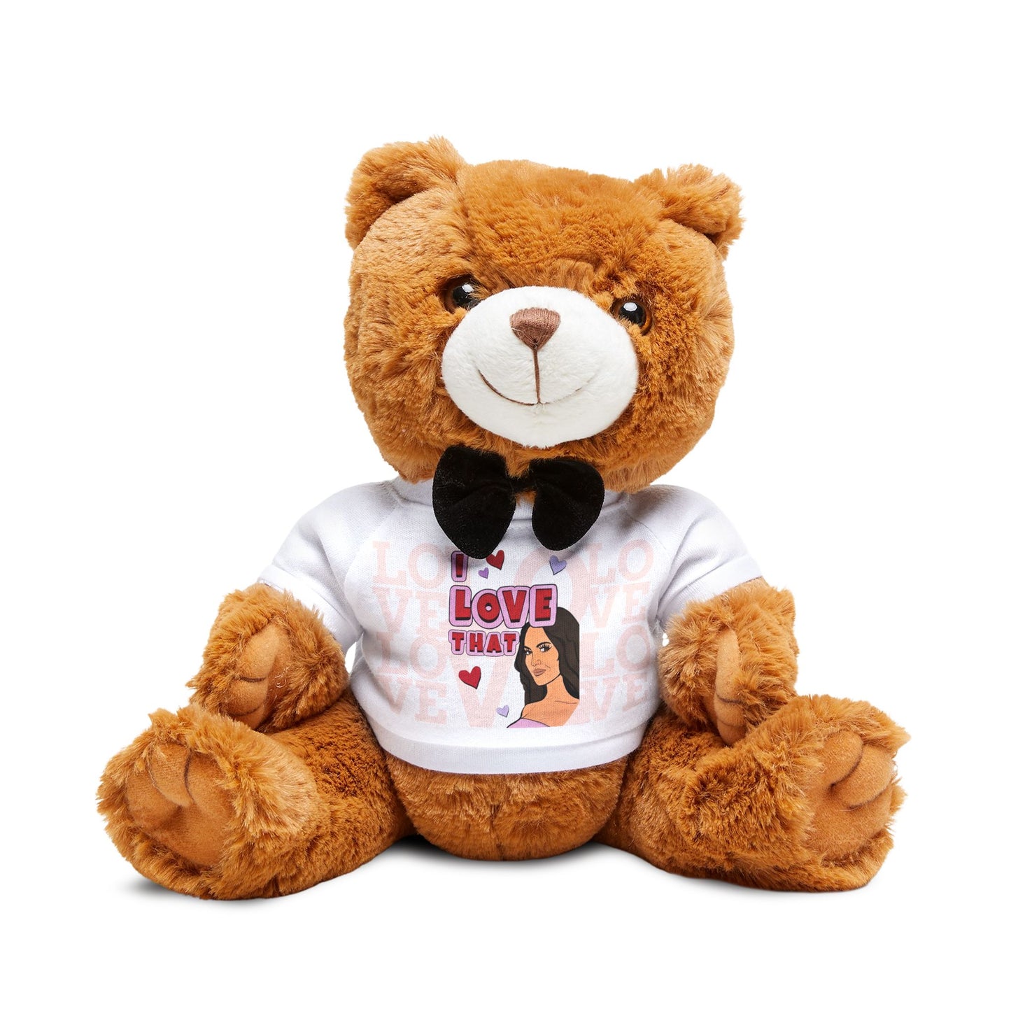 RHOSLC Lisa Barlow Loves That, Teddy Bear Plush Toy with Graphic Tee
