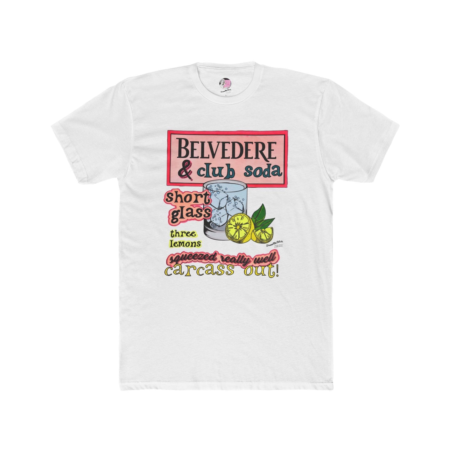 RHOBH Dorit's Drink Order, Unisex Cotton Crew Tee Featuring Dorit Kemsley