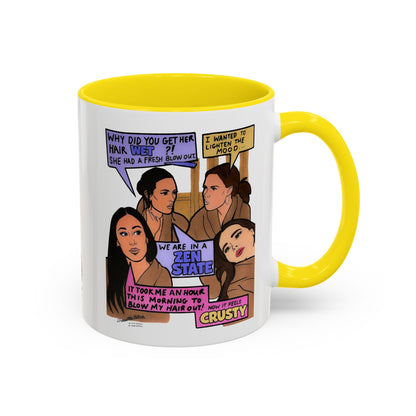 RHOSLC Zen State, Ceramic Mug, (11oz, 15oz)  featuring Lisa Barlow, Angie K, Britani Bateman, and Meredith Marks