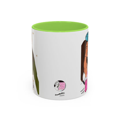RHORI Kelsey vs. Rosie SLAM PIG, Ceramic Mug, (11oz, 15oz) featuring Kelsey Swanson & Rosie Woods