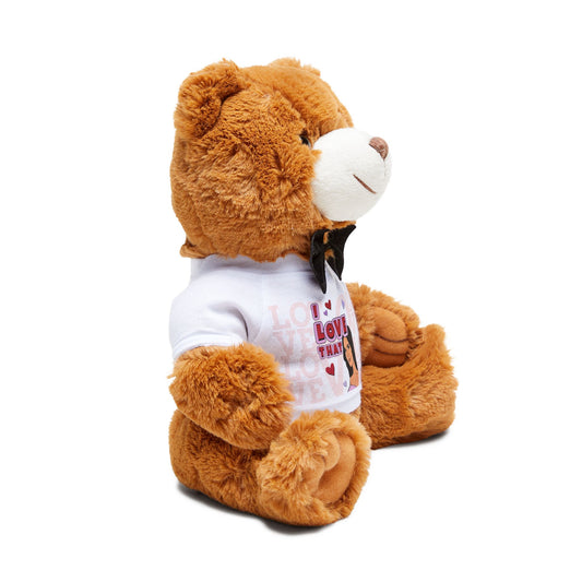 RHOSLC Lisa Barlow Loves That, Teddy Bear Plush Toy with Graphic Tee