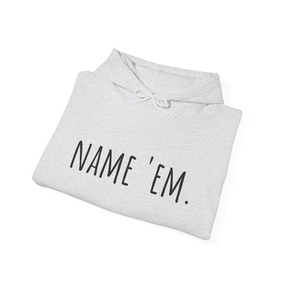 RHOBH Kyle vs. Sutton "NAME 'EM", Unisex Hoodie, featuring Kyle Richards and Sutton Stracke