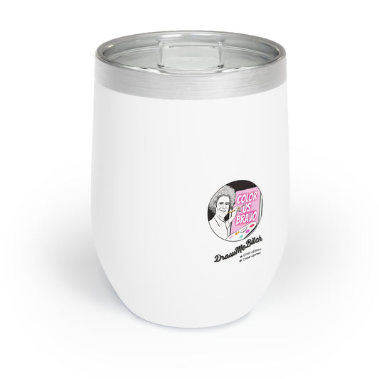 RHOBH Dorit  3 Lemons Carcass Out!, 12oz Wine Tumbler, featuring Dorit Kemsley