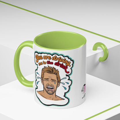 Summer House Kyle Driving to the Drink, Ceramic Mug, (11oz, 15oz) featuring Kyle Cooke