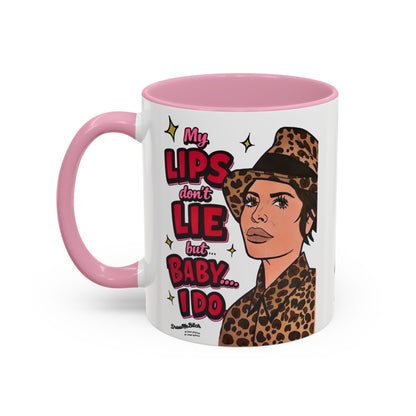 Traitors Lisa Rinna Lips Don't Lie, Ceramic Mug, Various Sizes & Colors