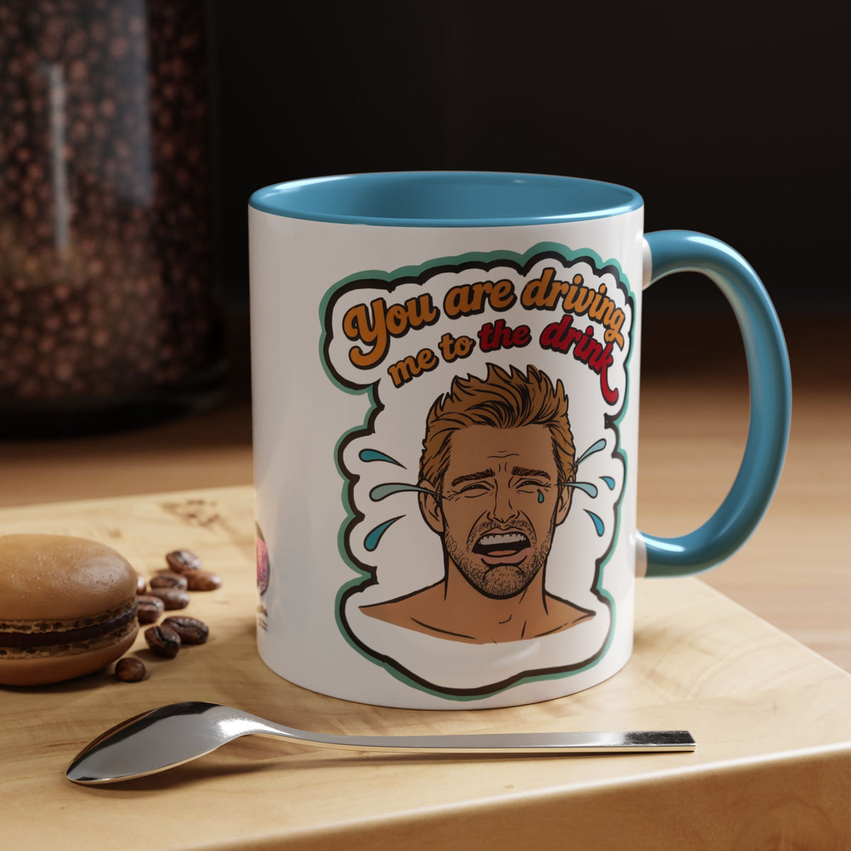 Summer House Kyle Driving to the Drink, Ceramic Mug, (11oz, 15oz) featuring Kyle Cooke