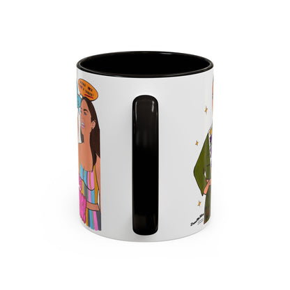 RHORI Kelsey vs. Rosie SLAM PIG, Ceramic Mug, (11oz, 15oz) featuring Kelsey Swanson & Rosie Woods