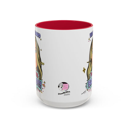 RHOBH Denise Bravo Bravo Bravo, Ceramic Mug, Various Sizes & Colors, featuring Denise Richards