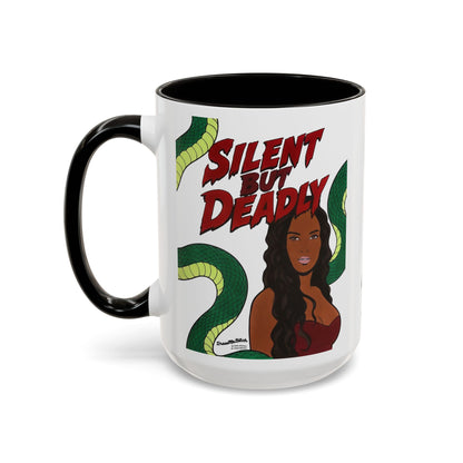Summer House Ciara Silent but Deadly, Ceramic Mug, (11oz, 15oz) featuring Ciara Miller