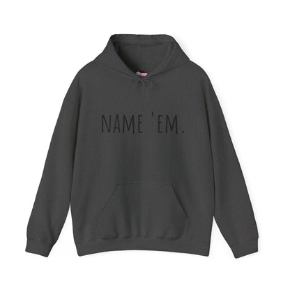 RHOBH Kyle vs. Sutton "NAME 'EM", Unisex Hoodie, featuring Kyle Richards and Sutton Stracke
