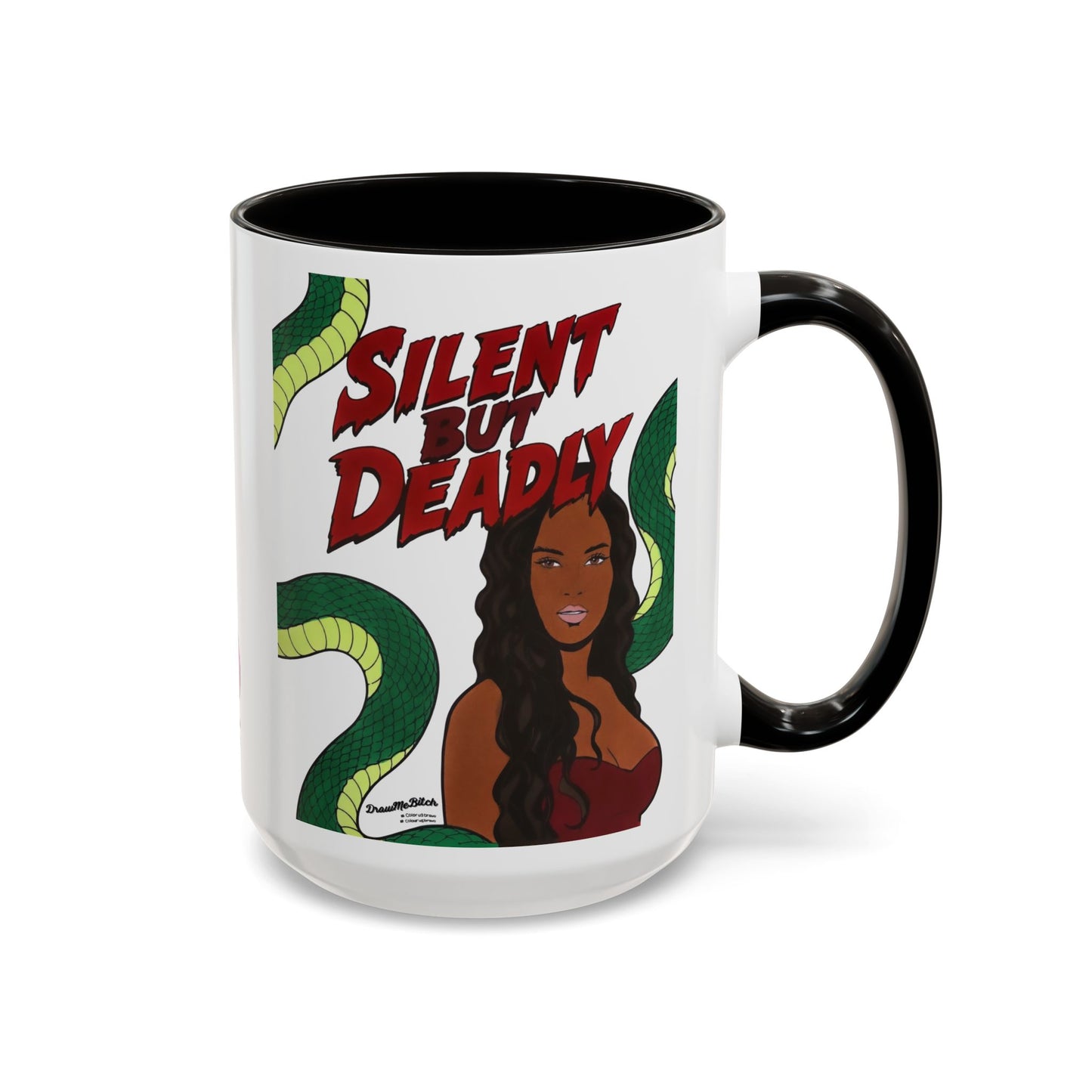Summer House Ciara Silent but Deadly, Ceramic Mug, (11oz, 15oz) featuring Ciara Miller