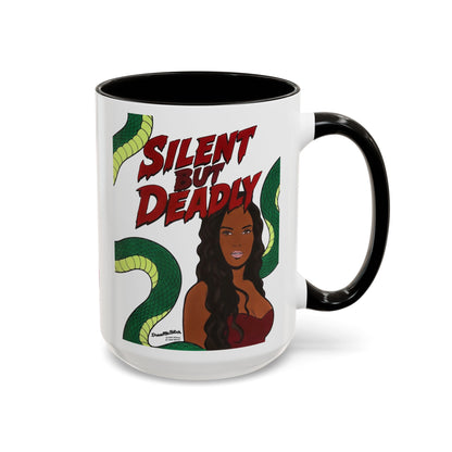 Summer House Ciara Silent but Deadly, Ceramic Mug, (11oz, 15oz) featuring Ciara Miller