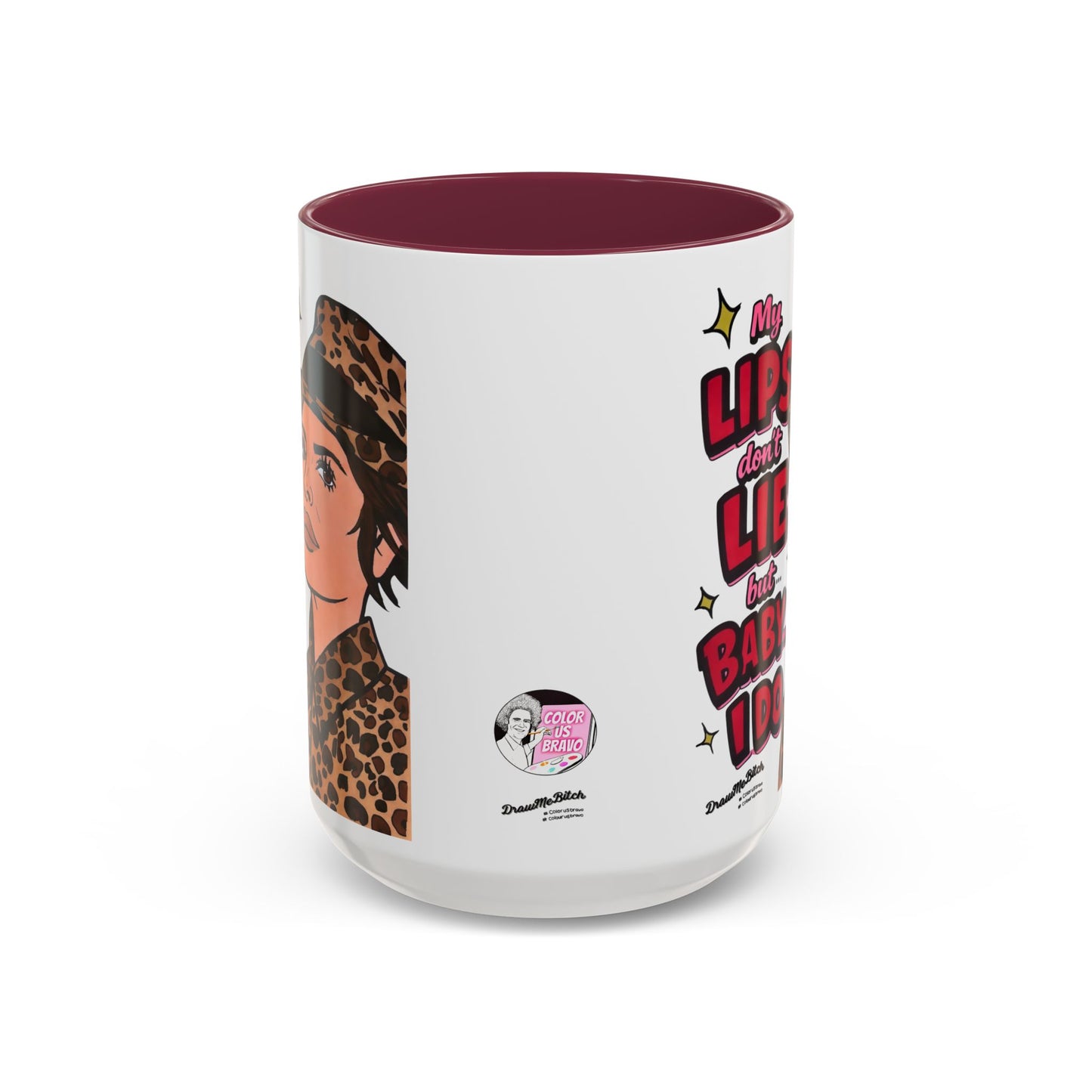 Traitors Lisa Rinna Lips Don't Lie, Ceramic Mug, Various Sizes & Colors