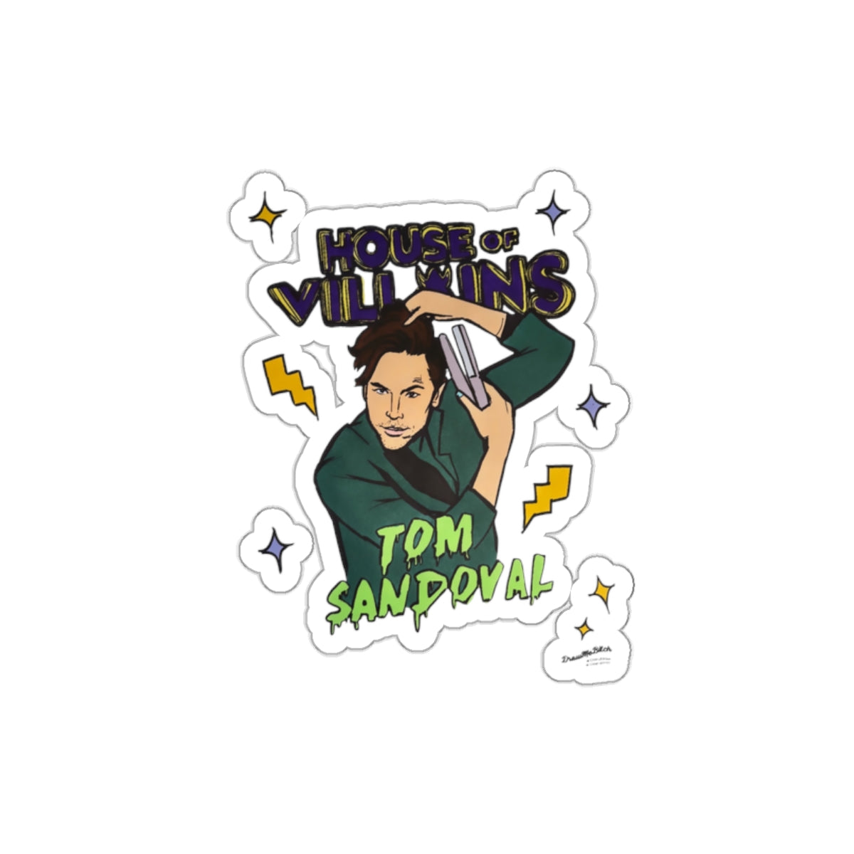 House of Villains Stickers by ColorUsBravo
