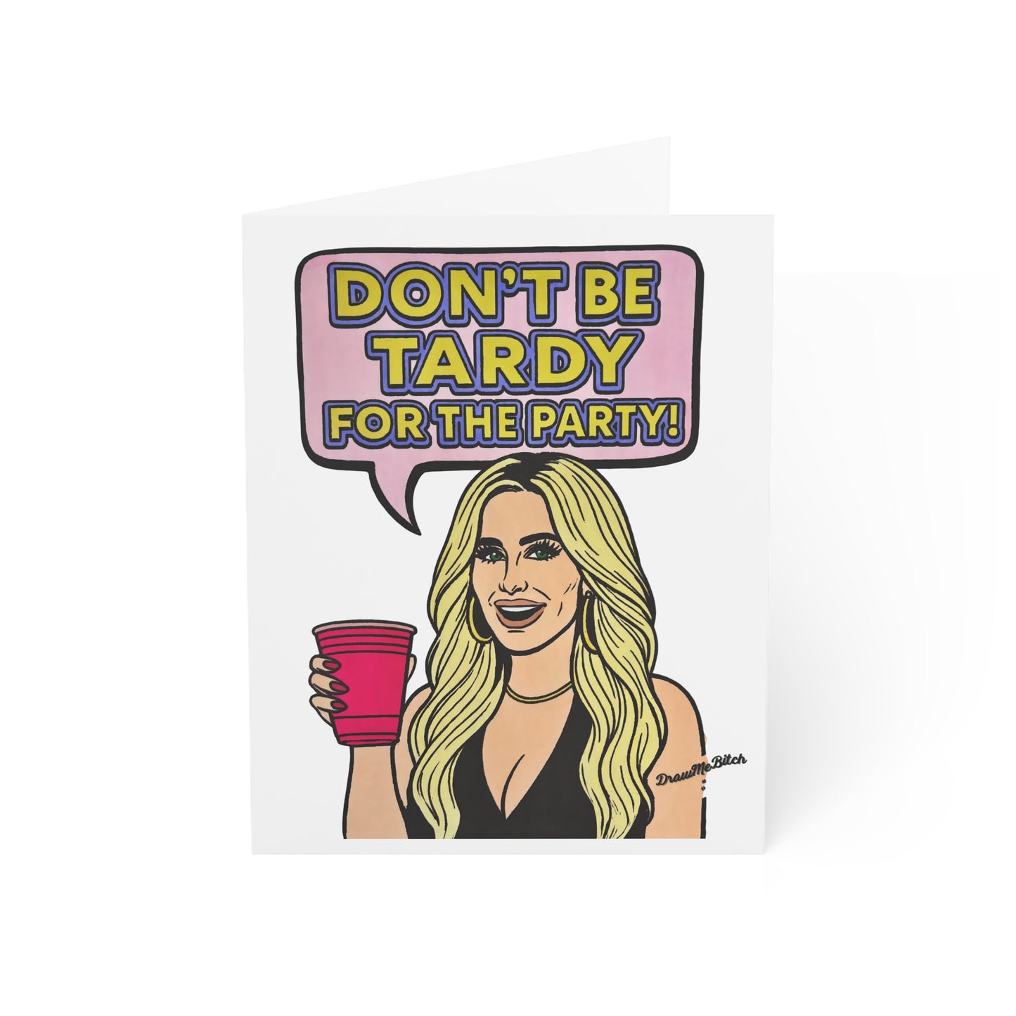 Birthday Greeting Cards by ColorUsBravo, featuring Various Real Housewives