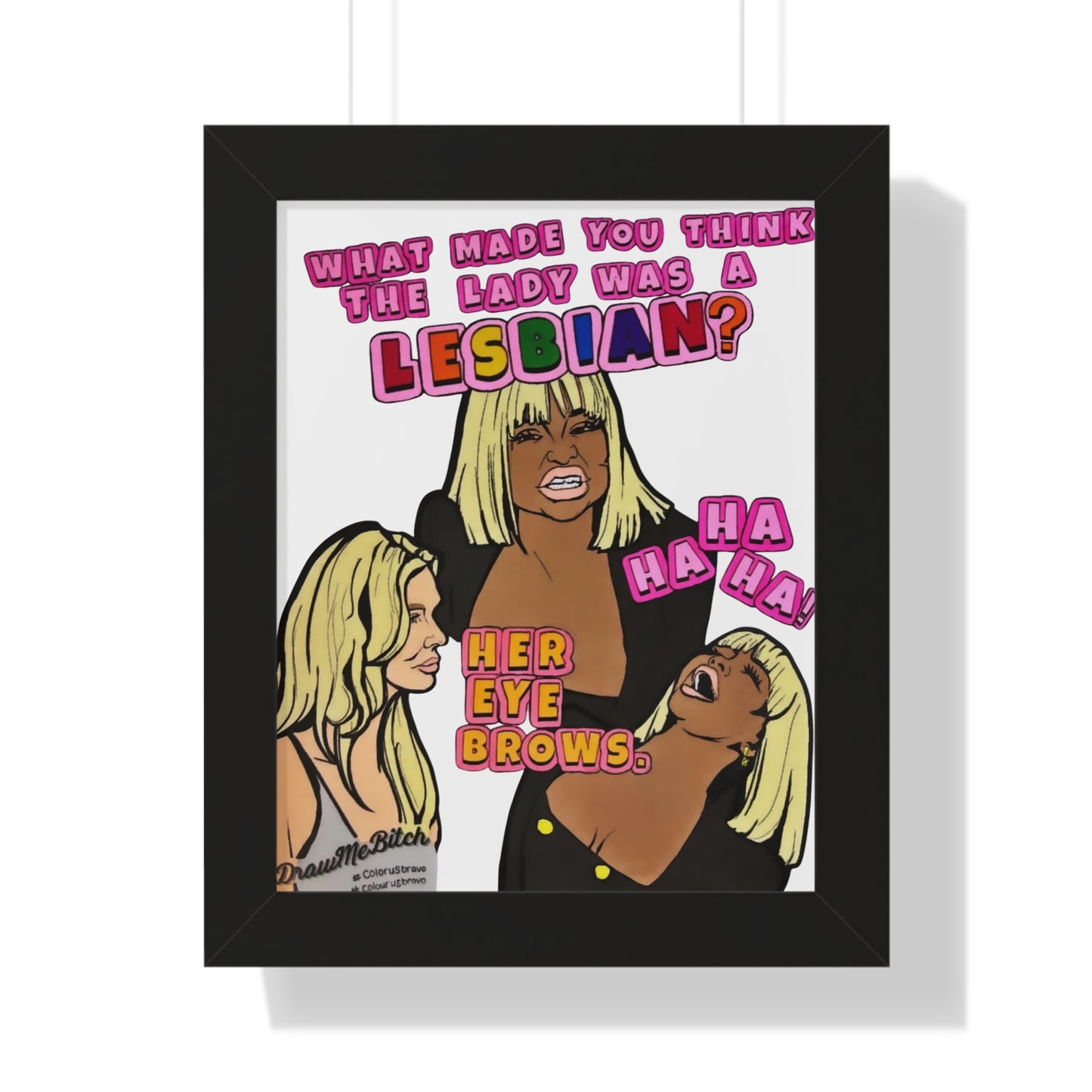 RHONJ, Framed Prints, 8 x 10